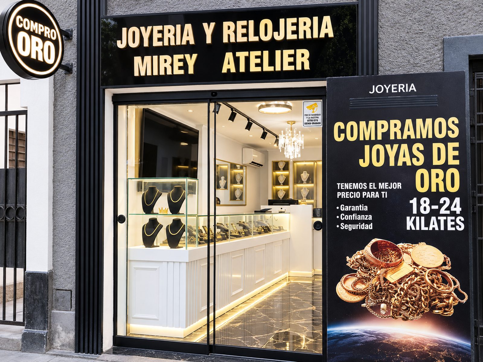 Fachada de Joyería y Relojería Mirey Atelier en Calle Schell 657, Miraflores, Lima